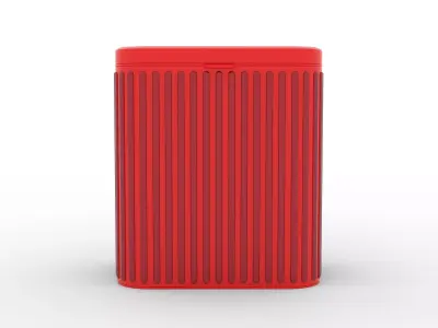 Dustbin Low-poly 3D model purchase