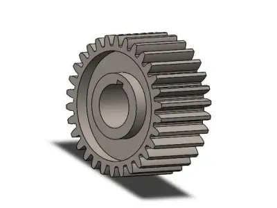 gear 3D model Free 3D print model