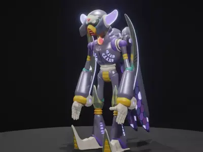 Dark Mantis 3D model
