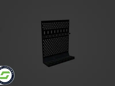 Armory - Rack and Cabinet 05 3D print model