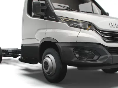 Iveco Daily Single Cab L5 Chassis 2022 3D model