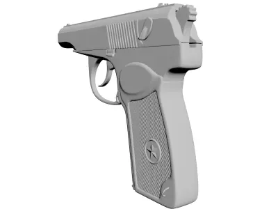 Gun PM 3D model