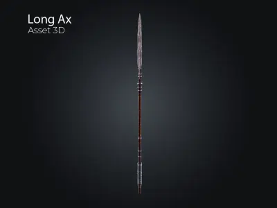 Long Ax Free low-poly 3D model