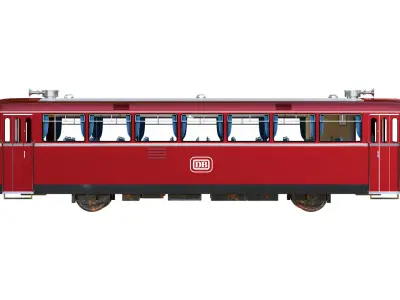 Schienenbus Uerdingen VT 95 Railbus 3D model