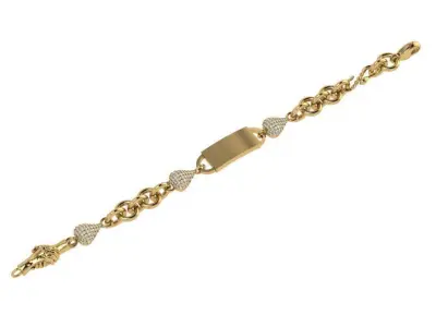 Military Style Bracelet 4224 3D print model