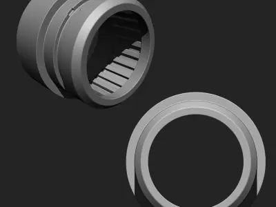 Bearing Collection Imm Brush Pack 15 in one 3D model