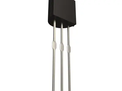 Temperature Sensor Low-poly 3D model purchase