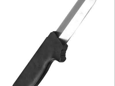 battle knife v14 3D model
