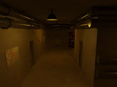 Military Bunker 3D model