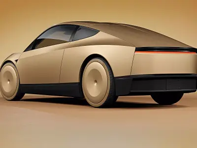 2026 Tesla Cybercab 3D model