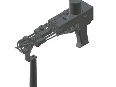 Tufting gun  3D model