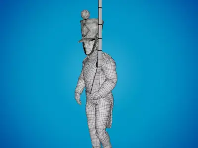 Soldier Napoleonnic  3D model