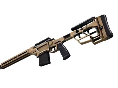 Creedmoor Varmint rifle  3D model