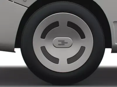 Generic EV Mid Van 2023 wheel 3D model