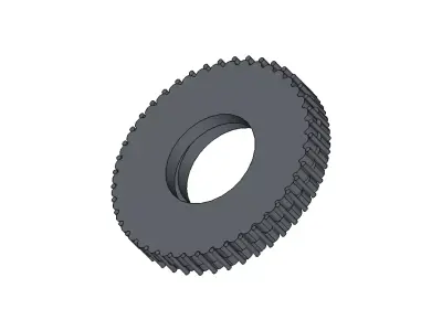 Hypocycloid Gear 3D model