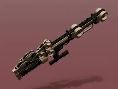 Ray Gun 3D model 3D model