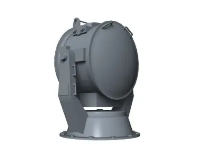 150 cm search light 3D model