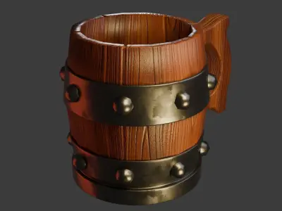 Beer Jar 3D model