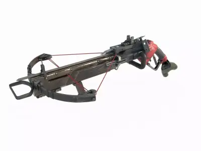 Wasteland style weapon crossbow 3D model