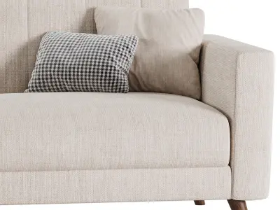 LOFT Triple Storage sofa 3D model