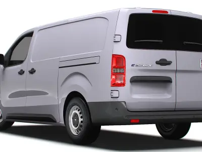 Fiat e Scudo Van L3 2024 3D model