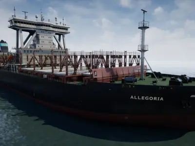 Ships Pack Low-poly 3D model