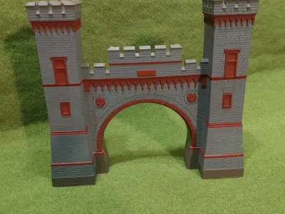 German portal Weilburg South 1-87 resin 3D print model purchase