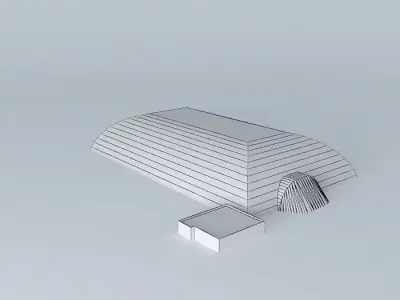Methodist Training Center, Houston. Free 3D model