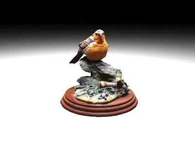 Robin Decoration 3D model