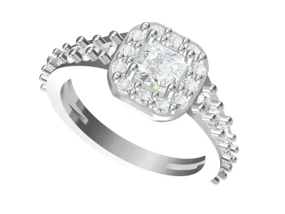 Wedding Ring  3D print model 290