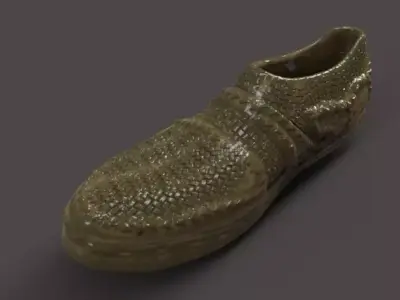 shoes cloth 3D model
