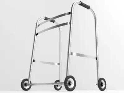 Rollator Walker 3D model purchase