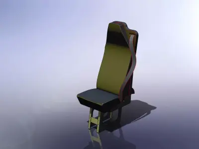 Aftermarket Vehicle seat Free 3D model