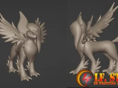 Pokemon Mega Absol 3D model
