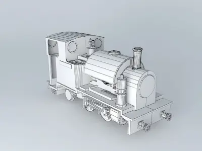 Eco Rail NGauge Edward Thomas Sidings junk Old Steam Days Free 3D model