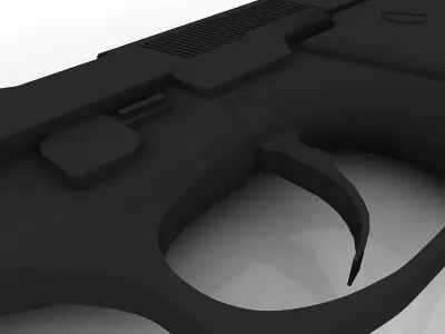 MTMA 5 Hand Gun 3D model