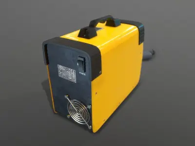 Welding machine - POWERMAT  Low-poly 3D model
