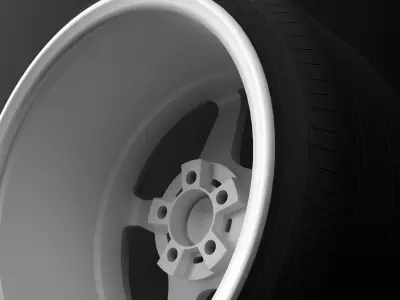 Motegi MR159 BATTLE V Low-poly 3D model