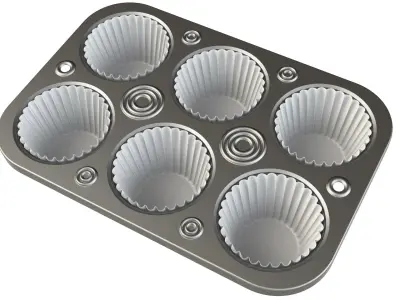 Cake pan 3D model