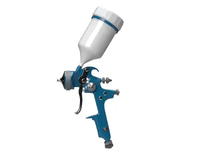 Air paint spray 3D model