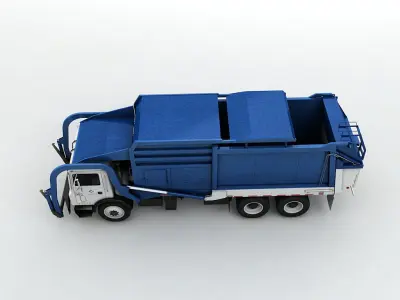 Garbage Collection Truck 3D model