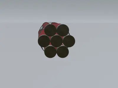 dynamite Low-poly 3D model