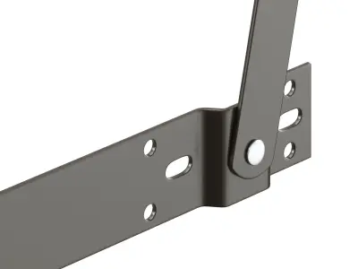 Rigged Bed Mechanism with Gas Lift 3D model