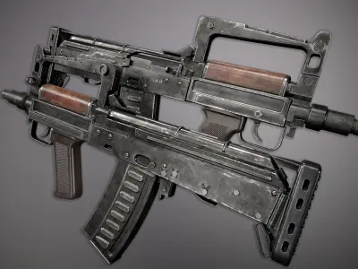 OTS 14 Low-poly 3D model