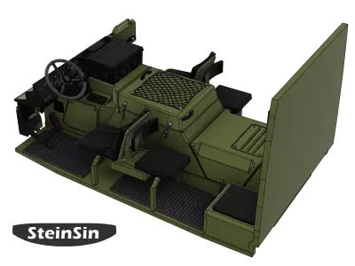 Hagglunds BV206 Bandvagn Free 3D print model