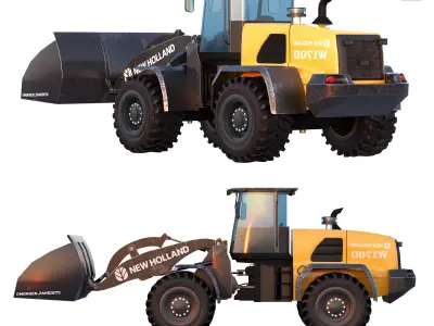 newholland w170d 3D model