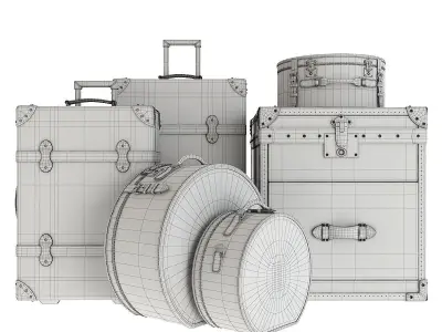 Suitcase Chest 3D model