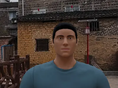 human 3D model