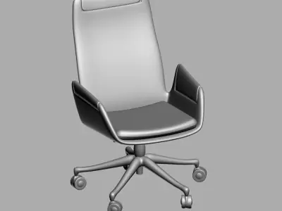 office chair 242 3D model