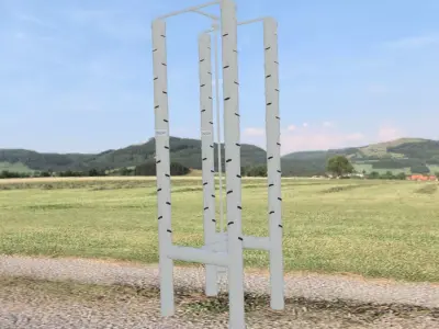 hydroponics 3D model 2 3D model